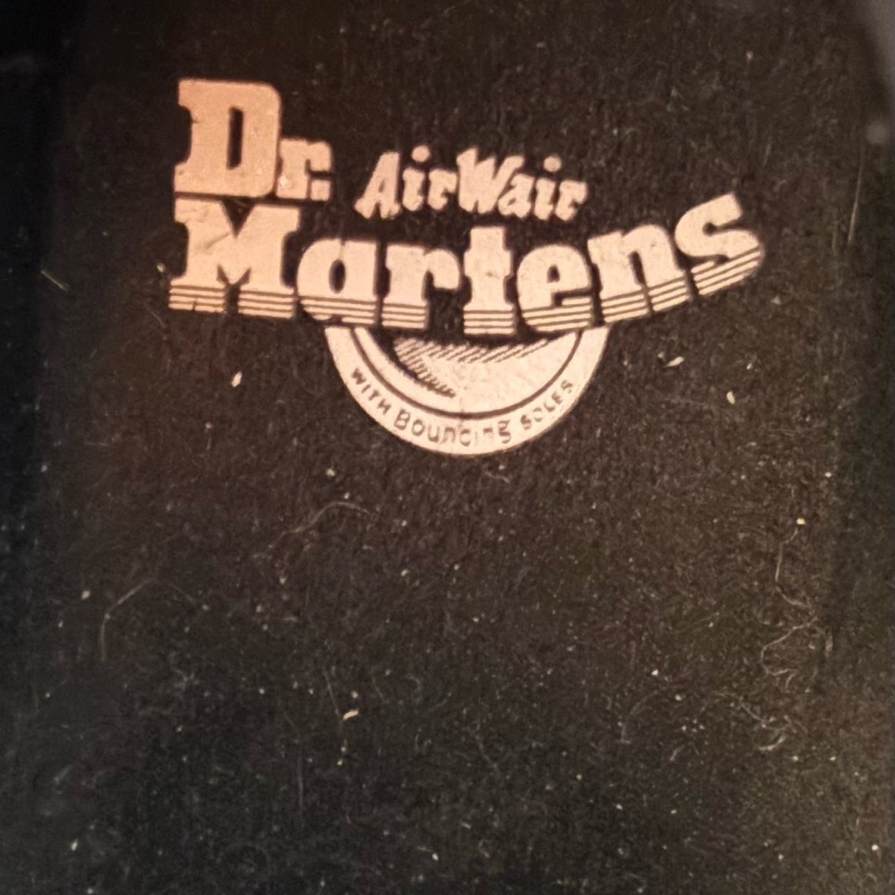 Dr. Martens Black Boots with Yellow Stitching - Picture 8 of 8